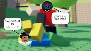 Random Weirdness in Randomizer 1v1 roblox (ft GabeThePlayer and Nobody0250)