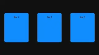 Align 3 Divs Side-by-Side in a Column : HTML & CSS Tutorial (2024)