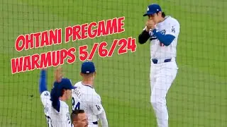 Ohtani 大谷 翔平 Pregame Warmups 5/6/2024