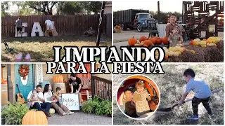LIMPIANDO TODO PARA LA FIESTA ⎪SESION DE FOTOS DE OTOÑO 🍁