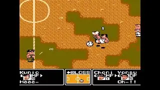 Match 11: Japan vs Korea - (Kunio-kun no Nekketsu Soccer League, Goal 3)