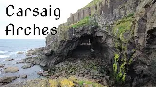 Carsaig Arches - Isle of Mull - Scotland | 4K | DJI Mini 3 Pro and GoPro12