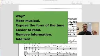 Overview of How to Annotate a drum chart for Intermediate Drummers