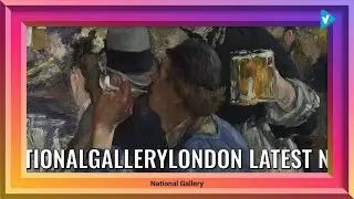 #National Gallery News: In August 1874 Manet began work on a large picture of the Brasserie de