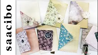 How I Like To Use 6x6 and 8x8 Papers In Junk Journals #junkjournalideas  #junkjournals
