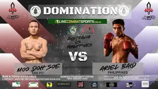 Moo Doh Soe Vs Ariel Baid - Domination Muay Thai 30