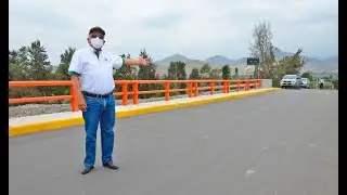 ¡Promesa cumplida! Gobernador Ricardo Chavarría inaugura nuevo puente Huacán en Santa María