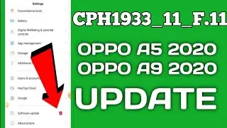 Oppo A5 2020 New Update - CPH1933_11_F.11