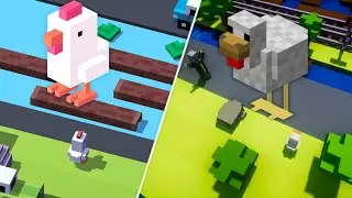 Crossy Road w Minecraft