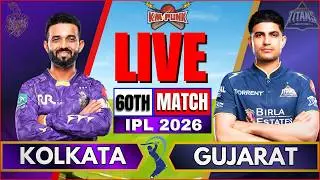 🔴IPL LIVE: KKR vs GT Live match Score, IPL 2026 Match Today | Kolkata vs Gujarat Live cricket match