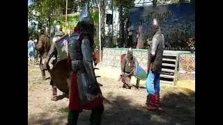Выступление военно-исторического клуба 
