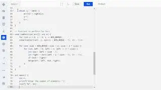 C Program to Implement Tim Sort || Tim Sort Code in C || Coding Guide for Beginners #programming