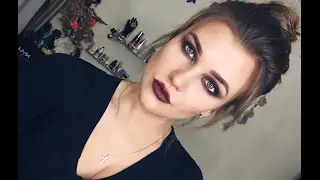 винный макияж