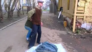 Выстрел. Каскадерский  трюк
