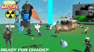 Roblox КООП с друзьями в Slap battls, причина смерти: передоз кринжа. Приколы с друзьями в роблокс