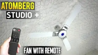 Elevate Your Comfort with Atomberg Studio+ Remote controlled BLDC Fan | Efficiency Meets Elegance!