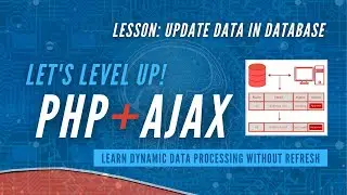 Update Data in Database || Dynamic Data Processing || PHP and Ajax Tutorial