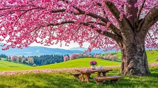 🌸 Пусть душа успокоится вместе с весной и мягкими звуками