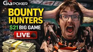 Can I Survive Bounty Hunters Big Game? ($21) | GGPOKER LIVE