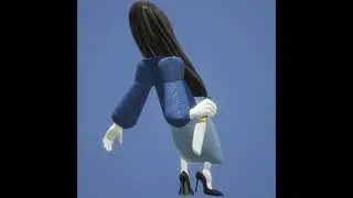 Leslie Van Houten - 3D model 2