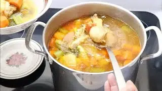 Chicken Soup with Vegetables | Chicken Vegetable Soup | The Tastiest Chicken Soup in the World