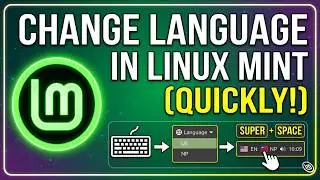 How to Quickly Change Keyboard Language in Linux Mint | Change Language