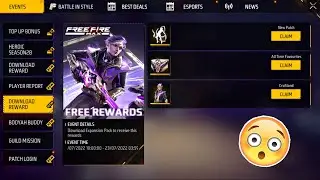 Claim Free New Rewards🎁 New Free Amazing Event😍 free fire