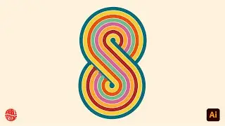 How to Design Number 8 In Adobe Illustrator