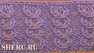 Knitting Stitch Pattern Free Tutorial 21 Красивый узор на спицах