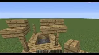 MINECRAFT. как построить колодец майнкрафте