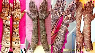 Top 20 Latest Bridal Mehndi Designs Collection 2021 || Easy Mehndi Designs || Dulhan Mehndi Designs