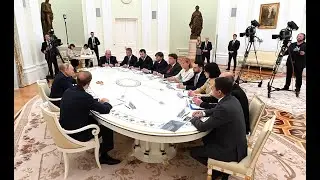 В Кремле прошла встреча Владимира Путина по вопросам развития промышленности