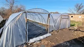 Сдвоенный балаган, размер 8,5×13м. Надежность и экономия места.