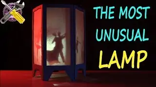 How to make an UNUSUAL LAMP!