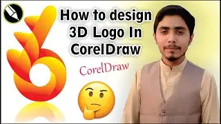 How To Create 3D Logo in CorelDraw 2021 | How To Create Logo In CorelDraw 2021 | 