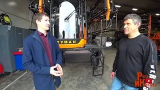 FOG-3 Review of the new self-propelled sprayer from Pegasus-Agro