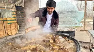 Съездили на обед на бешбармак