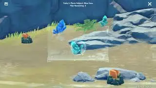 Genshin Impact Easy Blue ITEM Camera EVENT