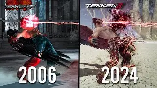 Devil Jin's Complete Laser Moves Evolution (2005-2024)