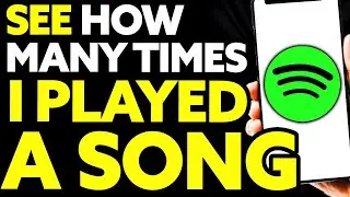 How To See How Many Times i Played a Song On Spotify