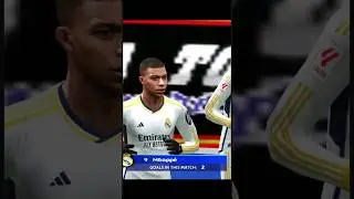 MBAPPE SKILLS REAL MADRID #shorts #pes #pes6 #pes62024 #subcribe