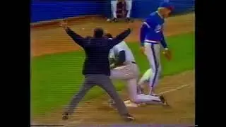 MLB clip: Texas Rangers vs. New York Yankees (May 16, 1985)