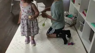 Me and my baby sister playing doctor and having some fun