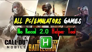 How To Control Recoil In Any PC Games & Emulators | No Recoil 2.0 Helper Tool