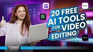 20 Free AI Tools for Video Editing in 2024