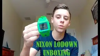 NIXON LODOWN WATCH UNBOXING 2015
