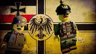 немецкий стрелок первой мировой//german rifleman of the first world war.Brickmania. Лего/Lego