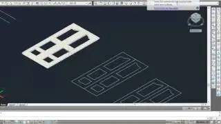 How To Make 2D An 3D Door In Auto Cad Hindi/Urdu/औटौ कैढ मै नकसा कैसै बनाते है Part 7