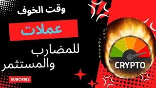 وقت الخوف في السوق و4 عملات للمضارب والمستثمر #العملات_الرقمية