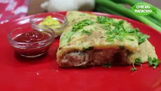 Готовим драники с курицей и грибами. Очень вкусно!